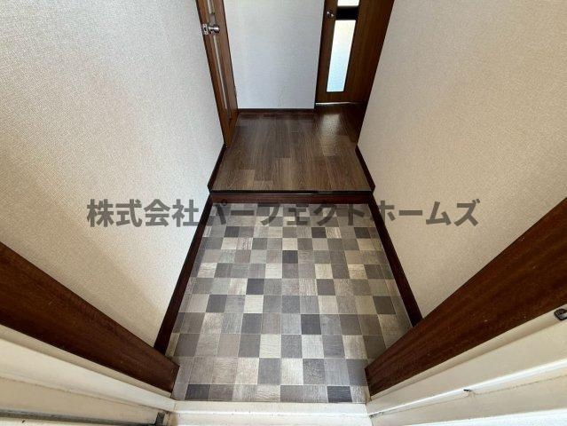 家具町ハイツの玄関|シンプルで使いやすい玄関です
