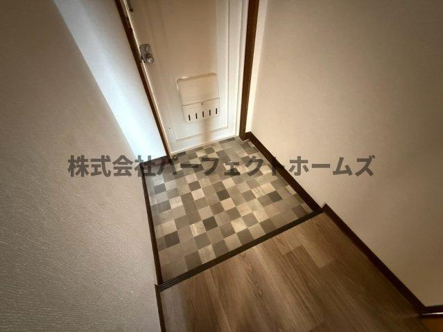 家具町ハイツの玄関|シンプルで使いやすい玄関です
