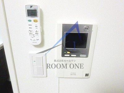 コンフォリア押上のセキュリティ|モニター付きインターホンです。