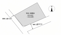 売土地　岡山市北区御津新庄2869番181,182,183の画像