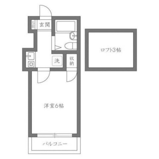 【間取り】 | フェリス中野