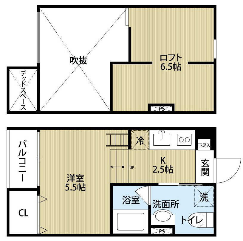 ポートレジデンス海運町の間取り