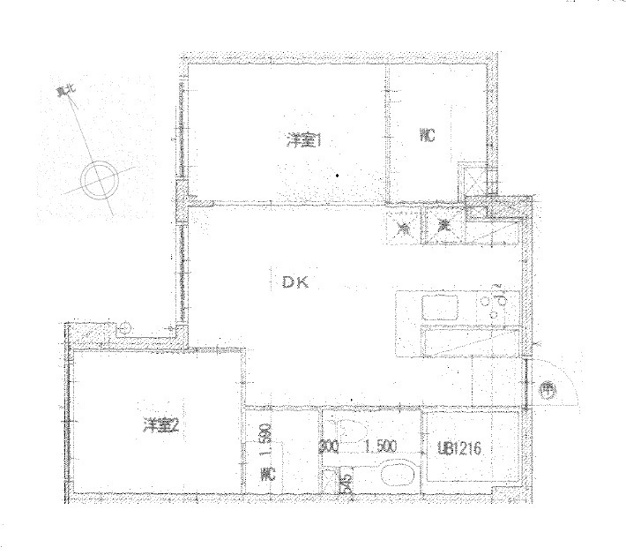 【間取り】 | ベルジューレ高輪