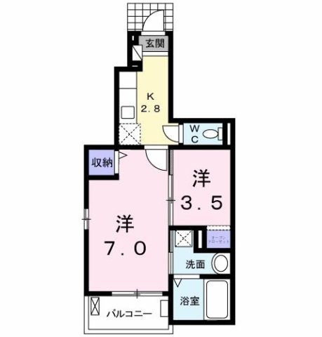 【間取り】 | ベルサニーＫ