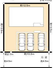 茅ヶ崎市高田３丁目　新築戸建の間取り