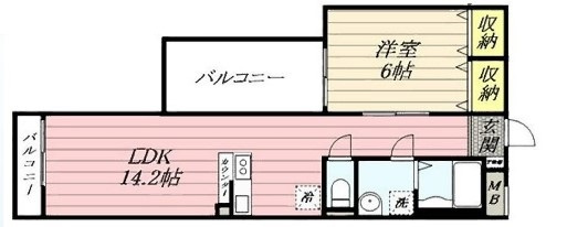 ヴェルデ東久留米の間取り