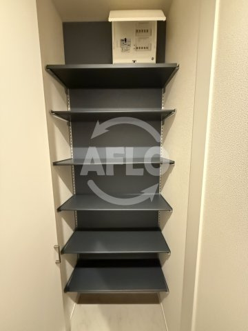 メゾン夕陽丘サウスコートの収納|メゾン夕陽丘サウスコート　シューズボックス
