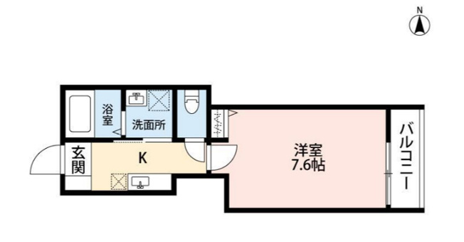 【間取り】 | ルミエールいずみ中央 | 1Kの間取りです！