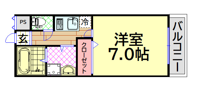 【間取り】 | サンプラザ大正