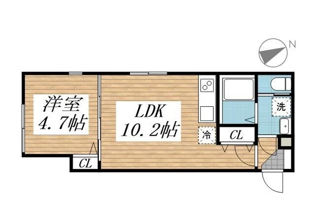 ｃｒｅａｌ高田馬場Ⅲの間取り