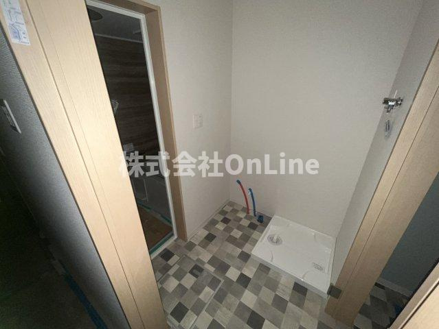 F+style八尾西山本町1号館の洗面所