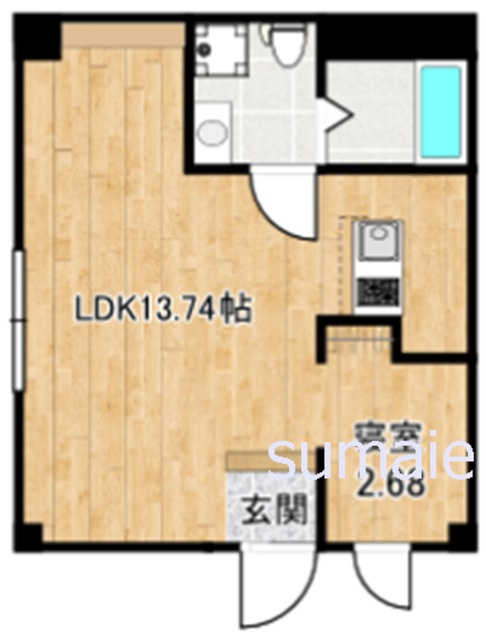 ａ-ｓｔｏｎｅ東十条の間取り|間取りです☆