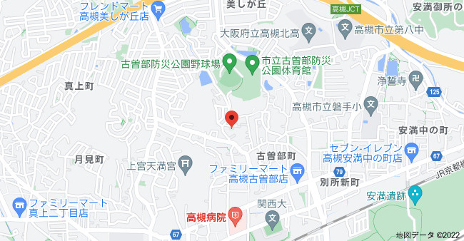 シナジーコートの地図