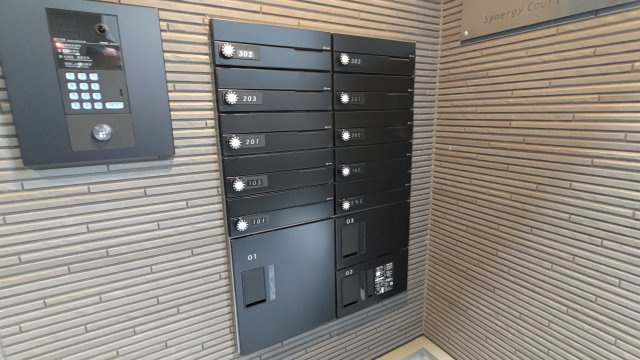 シナジーコートの内装