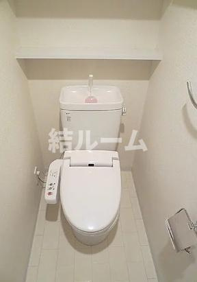 北区田端１丁目の賃貸マンションのトイレ