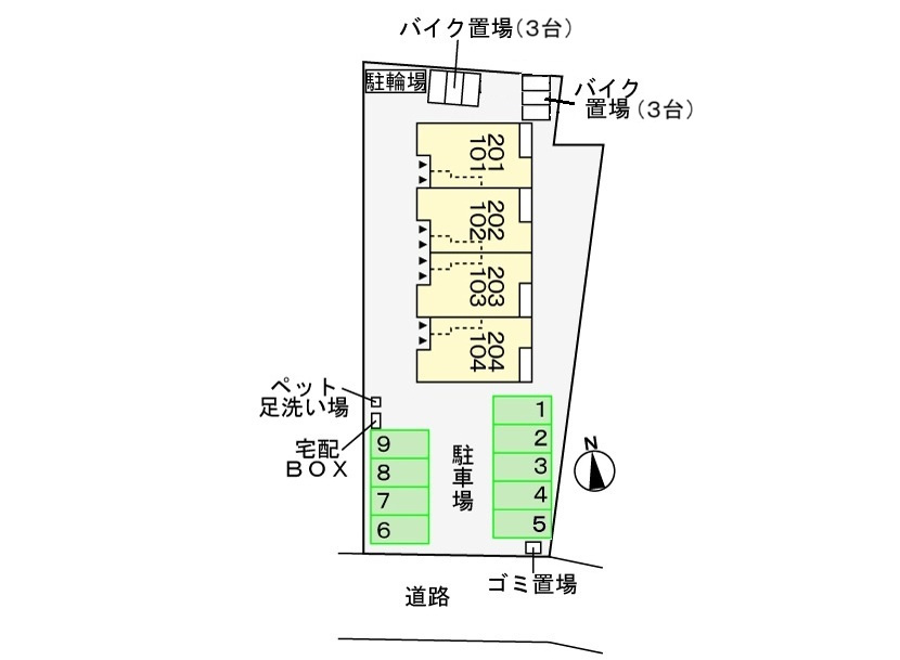 サンコンフォートのその他共用部分