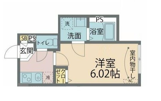 カインドネス所沢久米の間取り