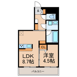 H&K KASHIWA HILLSの間取り
