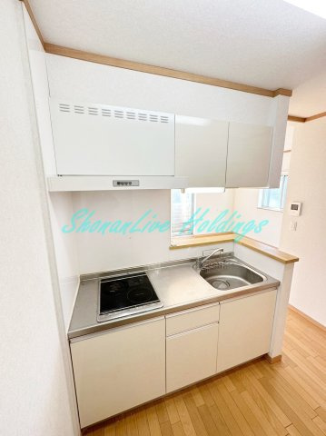 SunterraceⅠのキッチン|IHクッキングヒーターで掃除も楽チン♪
