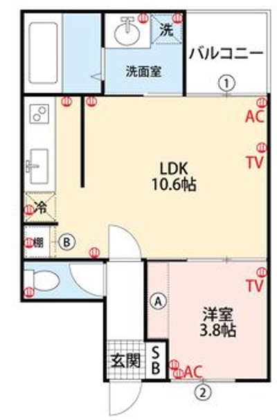 GRAN・A合川町の間取り|使い勝手の良い間取りです♪