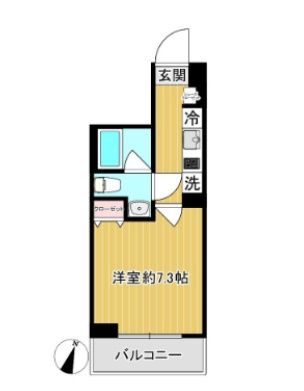 ＳＨＯＫＥＮ　Ｒｅｓｉｄｅｎｃｅ横浜大口の間取り