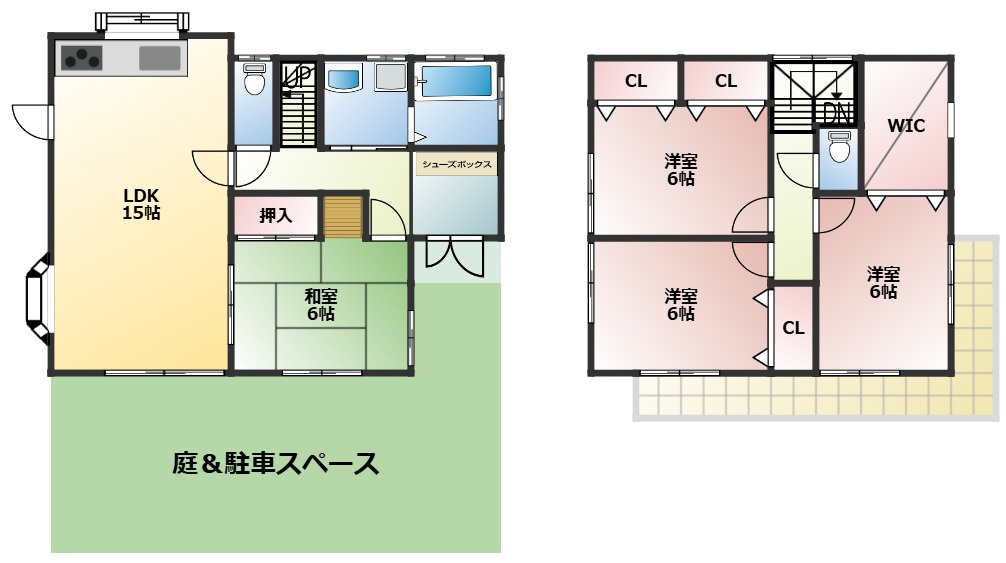 八街市八街字松林い貸家