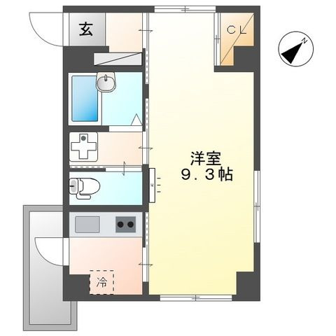 Maison　Tの間取り