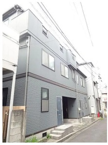 北区東十条１丁目のアパートの外観