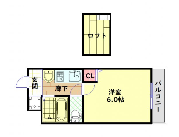 【間取り】 | エステム難波ミューステージ
