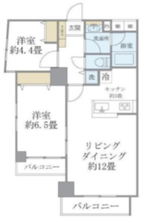【間取り】 | ＫＤＸレジデンス秋葉原 | 間取り