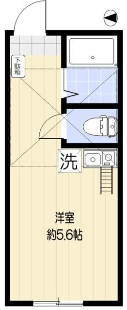 ファンズ妙蓮寺の間取り