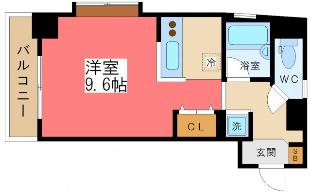 クリエ笹塚の間取り