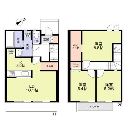 【間取り】 | フォレスト深見
