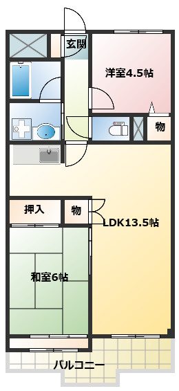 クレストみずほ台の間取り