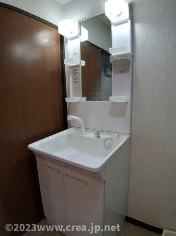 クレストみずほ台の独立洗面台