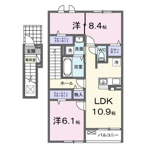 エターナルヒルズの間取り