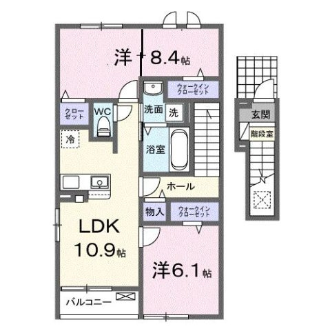 エターナルヒルズの間取り