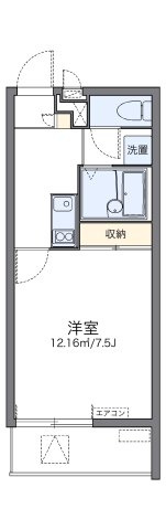 レオパレスマインの間取り