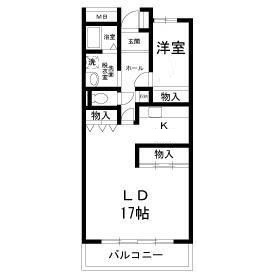 フレール綾瀬１の間取り|間取りです。