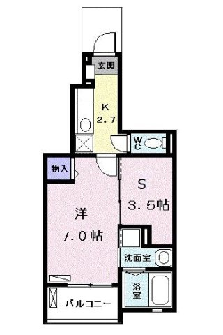 ベルドゥーラの間取り