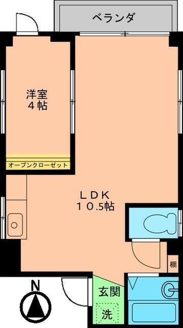 渡辺ビルの間取り