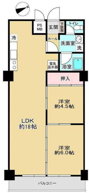 ダイアナプラザ保土ヶ谷の間取り