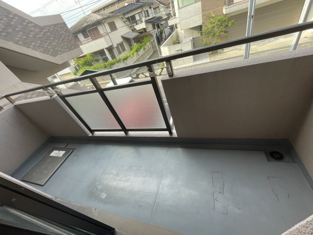 サクシード甲子園のバルコニー