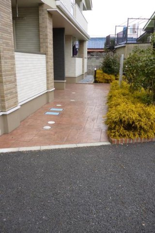 エルシェアートＢのエントランス