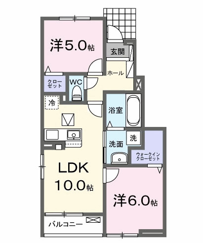 サンコンフォートの間取り