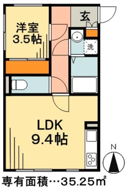 インパレスの間取り