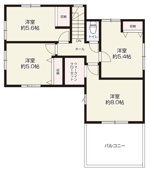 【仲介手数料無料】所沢市狭山ケ丘１０期２号棟　所沢市の不動産なら西武ハウジングの間取り