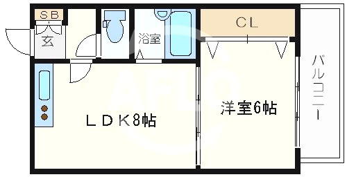 かがせビル　堀江小学校区の間取り|かがせビル　間取り