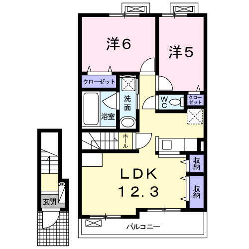 アヴァンセの間取り