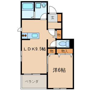 【間取り】 | レースト明原 | 間取り図